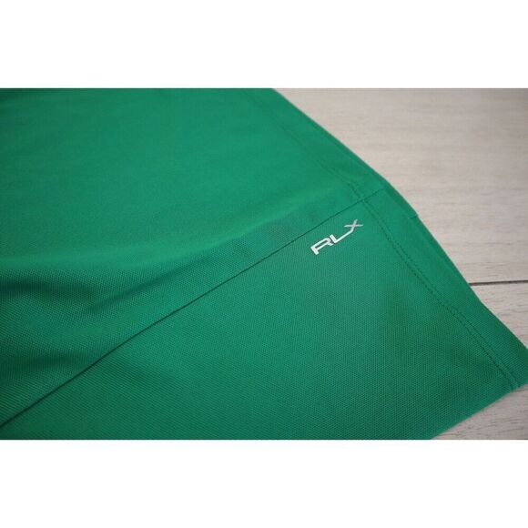 RLX Ralph Lauren Women Sz S Cruise Green Tailored Fit Sleeveless Pique Shirt - Picture 5 of 9